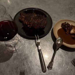 Ribeye and Maitake