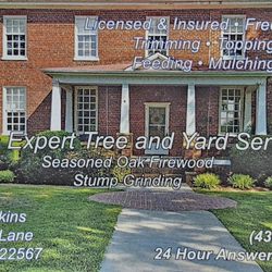 CJ's Expert Tree and Yard service - Parts of the trimming and the beds of my work at "Rillhurst Events"