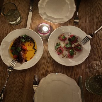 Leuca - Octopus  Tuna crudo - Italian Near Me - Brooklyn, New York