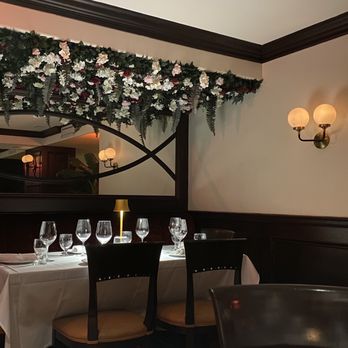 Alouette Bistro - a table with wine glasses - French Near Me - Vancouver, British Columbia Alouette Bistro - a table with wine glasses - French Near Me - Vancouver, British Columbia