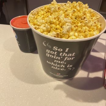 Regal Tangram - Large popcorn & cherry slushie - Cinema Near Me - Flushing, New York