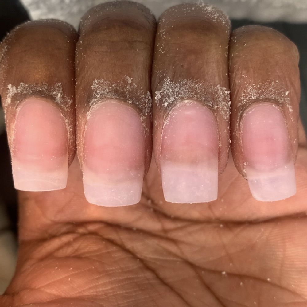 Montrose Nails - I asked for Square, each of these nails are a different shape and length. - Nail Salons Near Me - Houston, Texas Montrose Nails - I asked for Square, each of these nails are a different shape and length. - Nail Salons Near Me - Houston, Texas