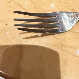 Damaged fork