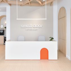 Small Door Veterinary - Newton Centre - Newton Centre front desk.