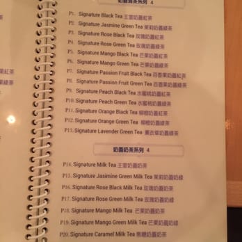 Prince Tea House - Menu - Desserts Near Me - Brooklyn, New York