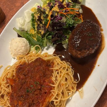 Akane Chaya - combo A with meat sauce - Japanese Near Me - Gardena, California Akane Chaya - combo A with meat sauce - Japanese Near Me - Gardena, California