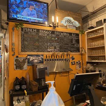 Punch Buggy Brewing - the bar and menu - Brewpubs Near Me - Philadelphia, Pennsylvania Punch Buggy Brewing - the bar and menu - Brewpubs Near Me - Philadelphia, Pennsylvania