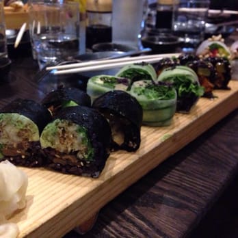 Union - Four pieces each of Devon, Sonoma, Cucumber, and Mushroom (Devon is the best hands down) - Japanese Near Me - Chicago, Illinois Union - Four pieces each of Devon, Sonoma, Cucumber, and Mushroom (Devon is the best hands down) - Japanese Near Me - Chicago, Illinois