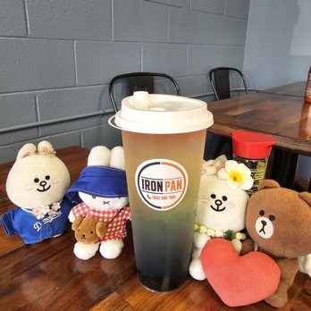 Iron Pan - Galaxy Night: strawberry and lychee lemonade with blue citrus - Vietnamese Near Me - Honolulu, Hawaii