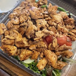 Double grilled chicken garden salad Double grilled chicken garden salad