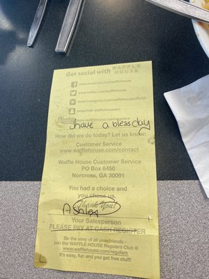 Menu photo 1 Waffle House Houston, TX