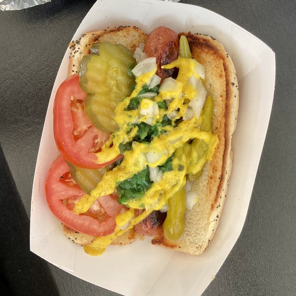 Clowndog Hot Dog Parlor - Chicago dog - Hot Dogs Near Me - Albuquerque, New Mexico Clowndog Hot Dog Parlor - Chicago dog - Hot Dogs Near Me - Albuquerque, New Mexico