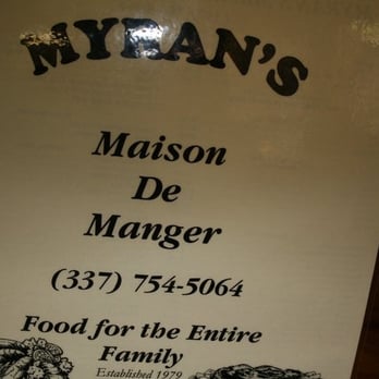 Myran's Maison De Manger - Myran's - Cajun/Creole Near Me - Arnaudville, Louisiana Myran's Maison De Manger - Myran's - Cajun/Creole Near Me - Arnaudville, Louisiana