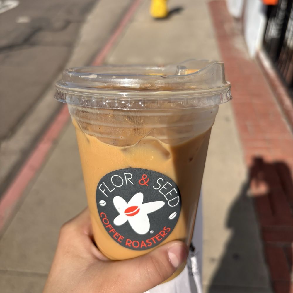 FLOR & SEED - Iced cafe de olla w/ oatmilk - Themed Cafes Near Me - San Diego, California FLOR & SEED - Iced cafe de olla w/ oatmilk - Themed Cafes Near Me - San Diego, California