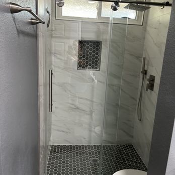 Prime Team Builders - Our pretty new shower! - General Contractors Near Me - Glendora, California