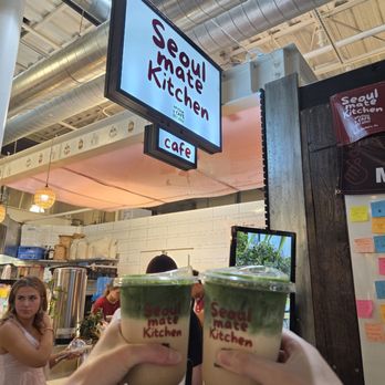 Seoulmate Kitchen - Matcha oat latte - Korean Near Me - Santa Barbara, California Seoulmate Kitchen - Matcha oat latte - Korean Near Me - Santa Barbara, California