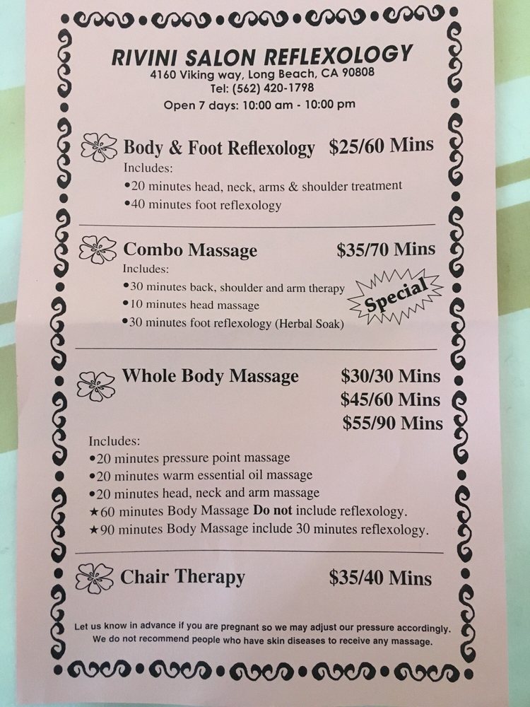 Rivini foot reflexology Clearance