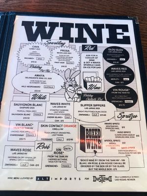 Menu photo 4 The Dustland Las Vegas, NV