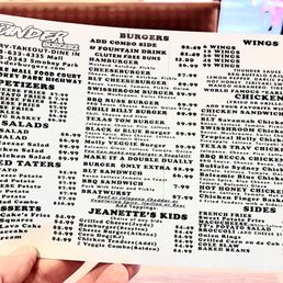 Menu Menu