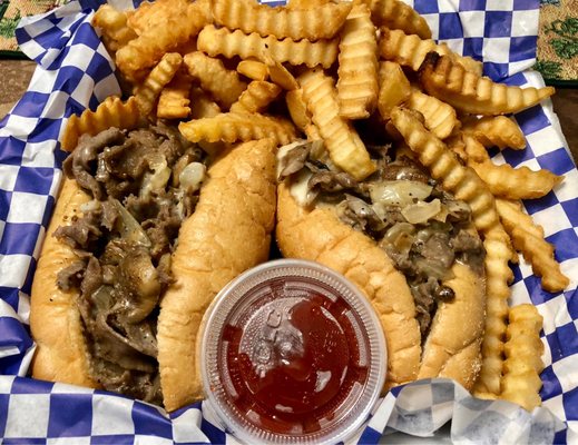 Photo of DR. Philgoods  Laboratory Bar & Grill - Pompano Beach, FL, US. Award winning cheesesteaks