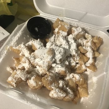 Commandough's - Fried dough with powdered sugar and raspberry dipping sauce. These are the zeppolis. - Pizza Near Me - Zephyrhills, Florida Commandough's - Fried dough with powdered sugar and raspberry dipping sauce. These are the zeppolis. - Pizza Near Me - Zephyrhills, Florida