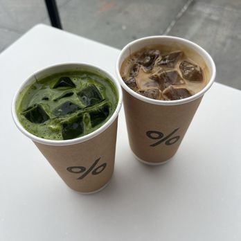 % Arabica - matcha latte and cafe latte - Coffee & Tea Near Me - Brooklyn, New York