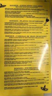 Menu photo 2 Fiesta Mexican Restaurant Port Townsend, WA Menu photo 2 Fiesta Mexican Restaurant Port Townsend, WA