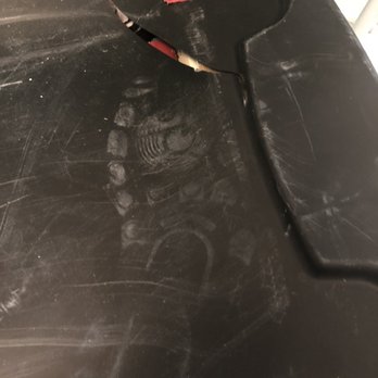 Marc's Labor & Moving Solutions - Broken plastic tub as a result of them standing on it (see footprint) - Movers Near Me Marc's Labor & Moving Solutions - Broken plastic tub as a result of them standing on it (see footprint) - Movers Near Me