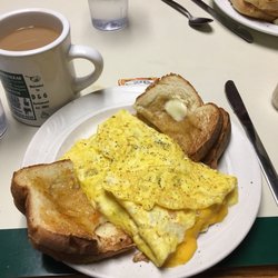 D & G Restaurant - Denver omelette with homemade toast! Everything was great.