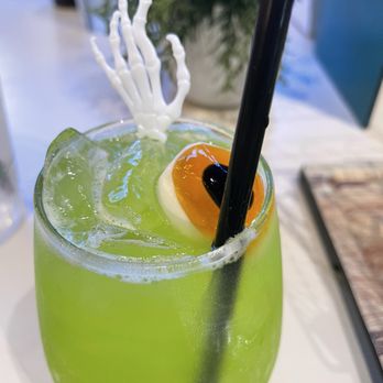 Holey Moley - Refreshing and fun celebration drink to conclude our day. The eyeball is yummy too! - Mini Golf Near Me - San Antonio, Texas Holey Moley - Refreshing and fun celebration drink to conclude our day. The eyeball is yummy too! - Mini Golf Near Me - San Antonio, Texas