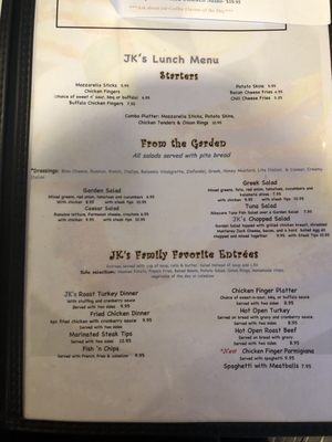 Menu photo 7 Jimmy K's Diner Haverhill, MA