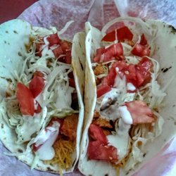The Cluck Truk - Taco chicken wrap