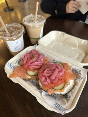 TOASTED. Bagels & Coffee by null