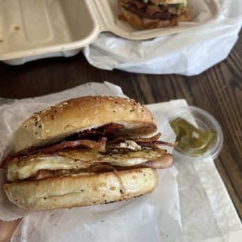 Donut Plus - #7 breakfast sandwich - Donuts Near Me - Orange, California Donut Plus - #7 breakfast sandwich - Donuts Near Me - Orange, California