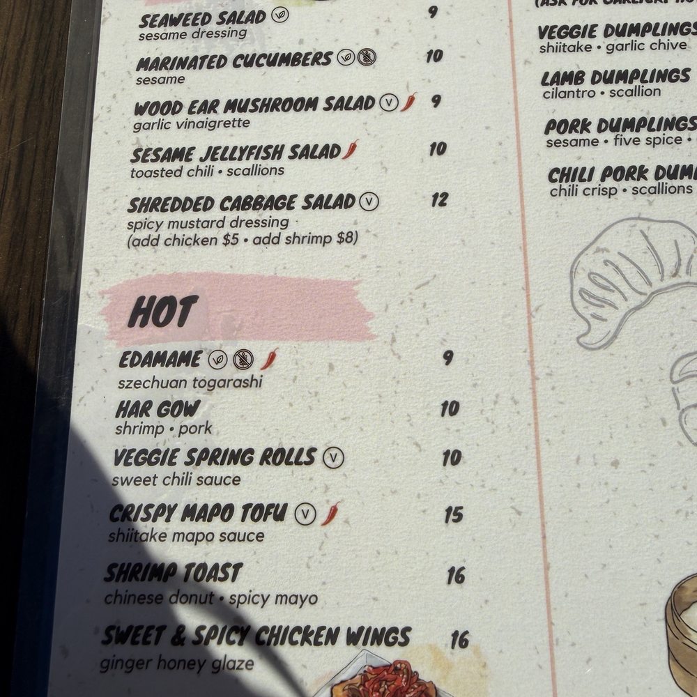 Menu Menu