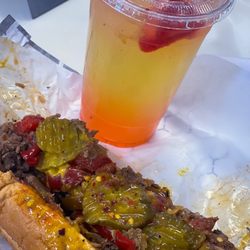 Authentic Philly cheesesteaks this steak was awesome