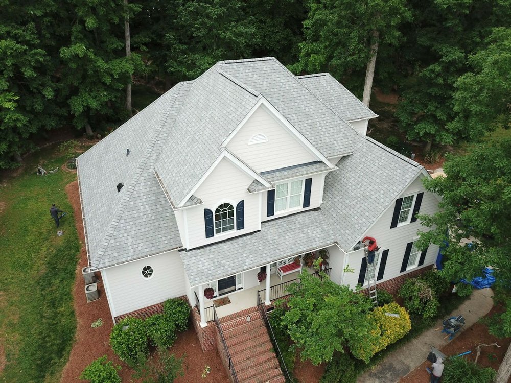 Slide of Freeman Roofing