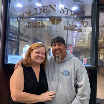 Golden String - Crystal and Albert - Jewelry Near Me - Los Angeles, California Golden String - Crystal and Albert - Jewelry Near Me - Los Angeles, California