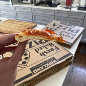 Pupatella - A Costco pepperoni slice for reference. Compare this with the droopy mosaic pupatella slice. - Pizza Near Me - Fairfax, Virginia Pupatella - A Costco pepperoni slice for reference. Compare this with the droopy mosaic pupatella slice. - Pizza Near Me - Fairfax, Virginia
