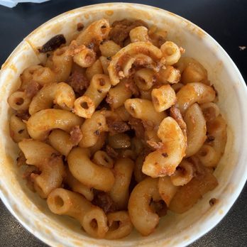 Brisket & Rice - Poorman's Macaroni - Barbeque Near Me - Houston, Texas