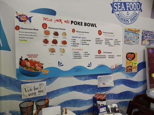 Menu photo 1 Pick a Poke West Covina, CA