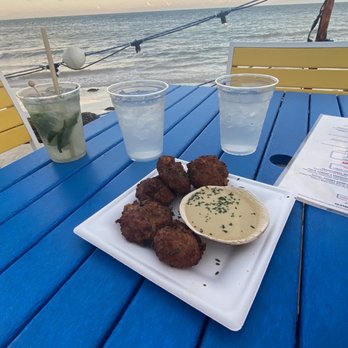 Seaside Cafe - Conch Fritters - Pizza Near Me - Key West, Florida Seaside Cafe - Conch Fritters - Pizza Near Me - Key West, Florida