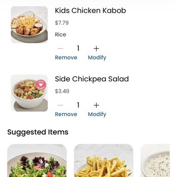 Luna Grill Eastvale - What I ordered - Mediterranean Near Me - Eastvale, California