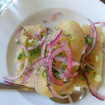 Village Taverna - Lemon potatoes side dish - Greek Near Me - New York, New York Village Taverna - Lemon potatoes side dish - Greek Near Me - New York, New York