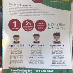 Fort Aquatics - Gymnastics Info