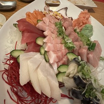 Asahi Japanese Restaurant - Sashimi -chef's choice. - Japanese Near Me - Palatine, Illinois Asahi Japanese Restaurant - Sashimi -chef's choice. - Japanese Near Me - Palatine, Illinois