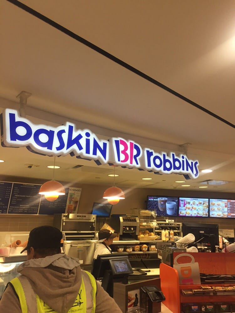 BASKIN ROBBINS Jfk International Airport, Jamaica, New York Ice
