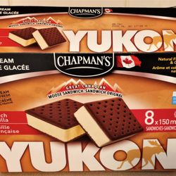 Chapman's Ice Cream - French Vanilla Moose Sandwiches