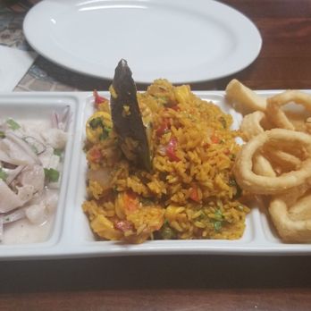 El Eslabon Restaurant - Mixed platter mmmmmm - Peruvian Near Me - West New York, New Jersey