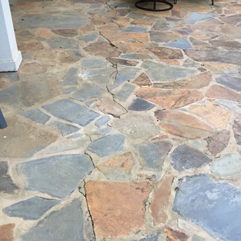Creative Outdoor Design - Cracking extending entire width of patio. - Irrigation Near Me Creative Outdoor Design - Cracking extending entire width of patio. - Irrigation Near Me